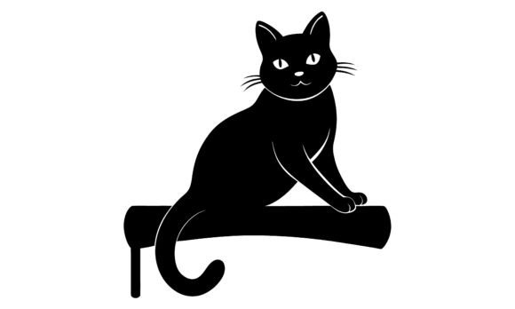 Black Cat Sitting on a Surface Embroidery Review