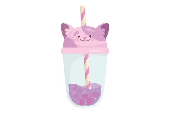 Cat Boba Tea Embroidery Design Review