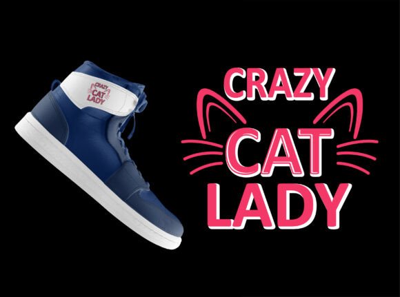 Cat Typography Design for Animal Lovers