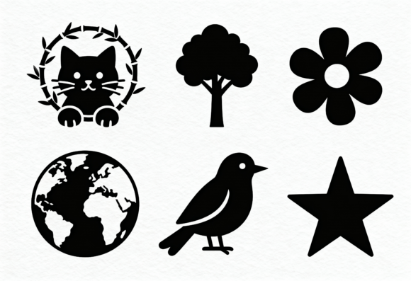 Cute Cat Tree Flower Earth Bird Star Review