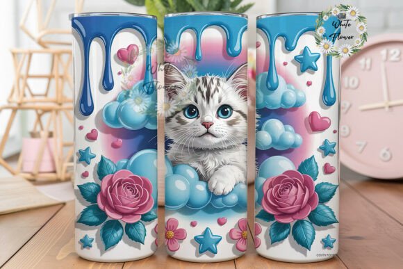 Dreamy Cat 20oz Tumbler Wrap Review